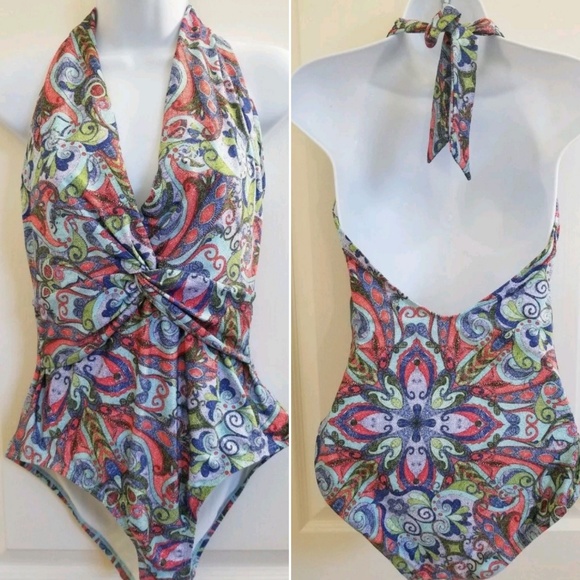 Anthropologie Other - 🌼Anthropologie Mermaid Twisted One Piece Swimsuit